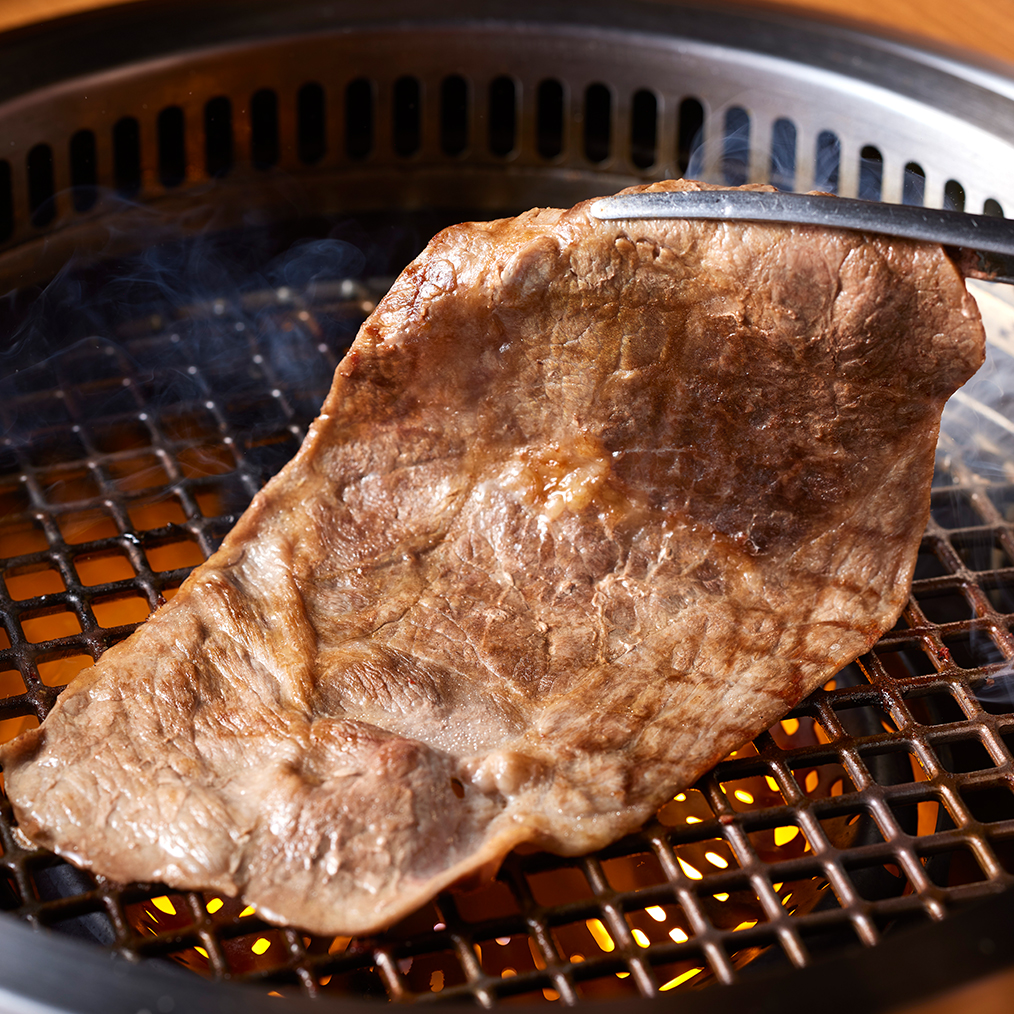 【名物】ドでか!!ロース ねぎ塩ポン酢の美味しい焼き方(3)