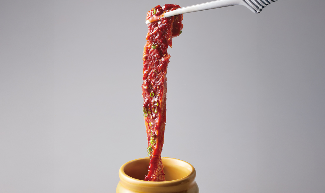 【名物】長い!!23㎝ 壺漬けドラゴンハラミ